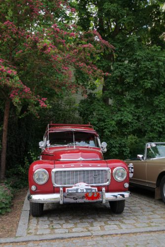 Oldtimer classic Rund um Berlin 2025 - Wiesenburg (Mark) Schloß und Stadt
